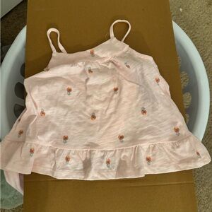 OshKosh B’gosh toddler girls pineapple ruffle top & bottom set (2 pieces)